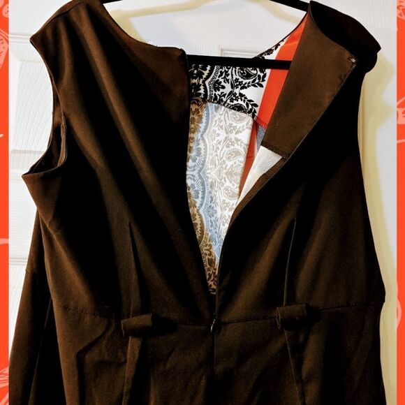 Women's Sleeveless Dress by Emma & Michele Size 14W EUC - Picture 5 of 9